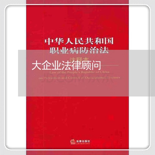 大企业法律顾问/2023061740369
