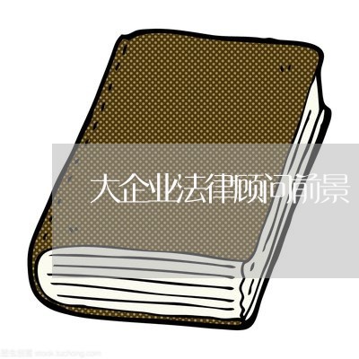 大企业法律顾问前景/2023061884726