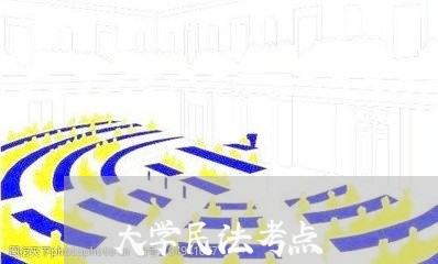 大学民法考点 大学民法考点