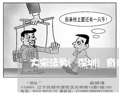 大宋法务(深圳)有限公司