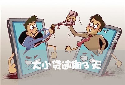 大小贷逾期3天