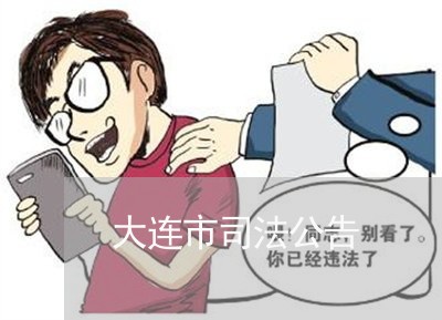 大连市司法公告