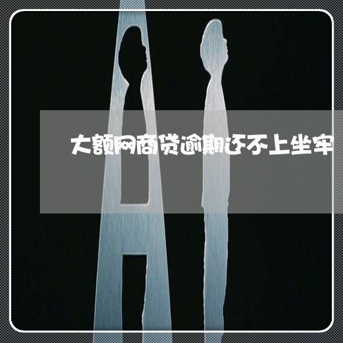 大额网商贷逾期还不上坐牢 大额网商贷逾期还不上坐牢