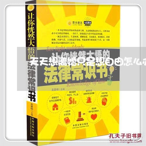 天天想离婚只是想自由怎么办/2023060359592