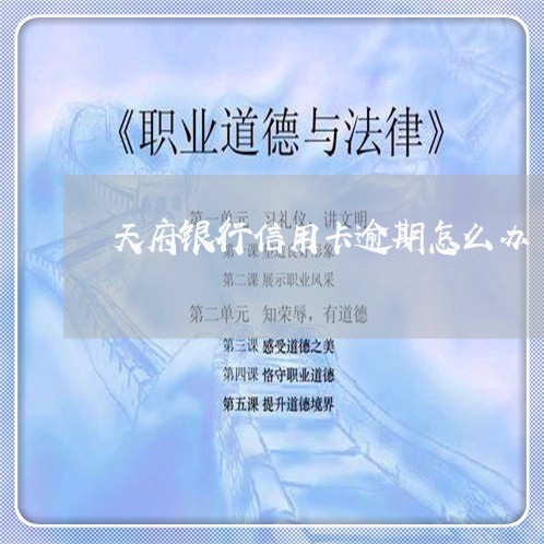 天府银行信用卡逾期怎么办/2023062204049