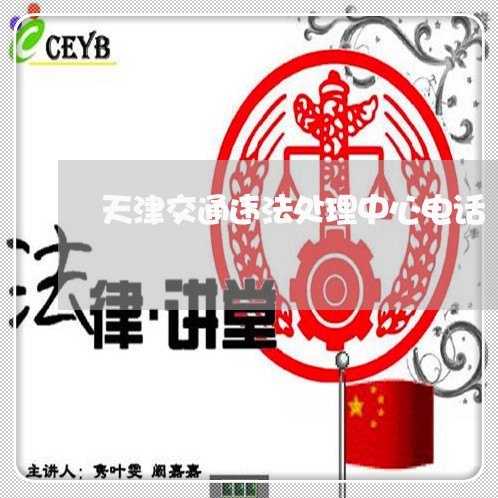 天津交通违法处理中心电话 天津交通违法处理中心电话