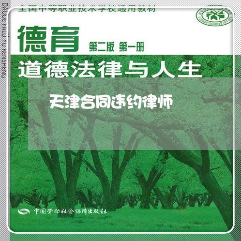 天津合同违约律师 天津合同违约律师