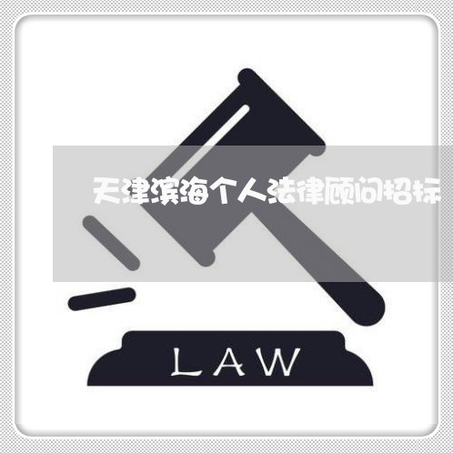 天津滨海个人法律顾问招标