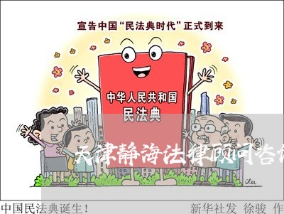 天津静海法律顾问咨询公司 天津静海法律顾问咨询公司