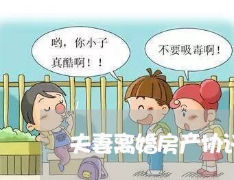 夫妻离婚房产协议孩子名下