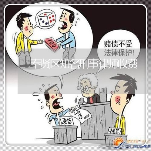奉贤区知名刑事律师收费