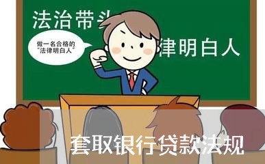 套取银行贷款法规 套取银行贷款法规