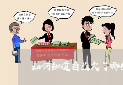 如何知道自己欠了哪些网贷 如何知道自己欠了哪些网贷