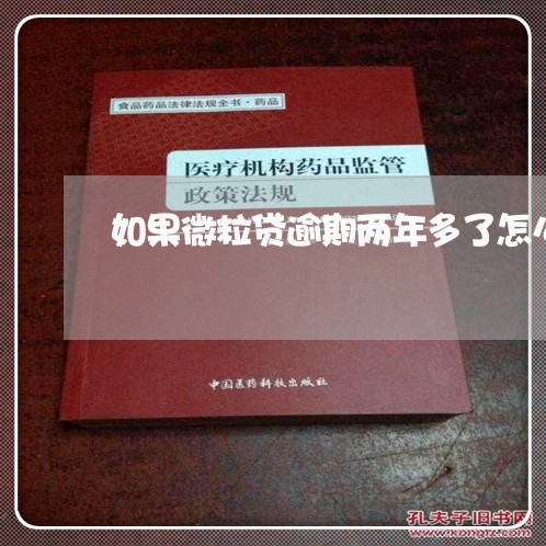 如果微粒贷逾期两年多了怎么办/2023062973616