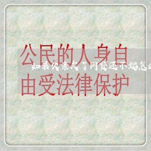 如果父亲欠了网贷还不起怎么办 如果父亲欠了网贷还不起怎么办