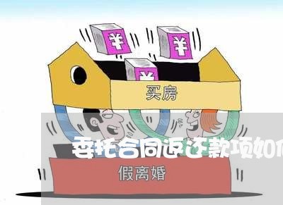 委托合同返还款项如何写/2023060375917