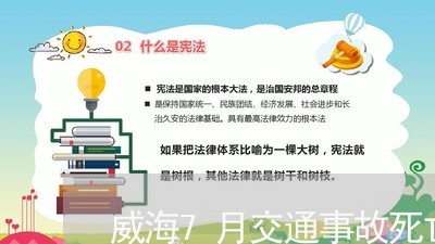 威海7月交通事故死亡人数/2023060948258