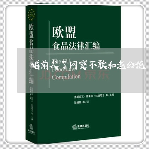 婚前欠了网贷不敢和老公说 婚前欠了网贷不敢和老公说
