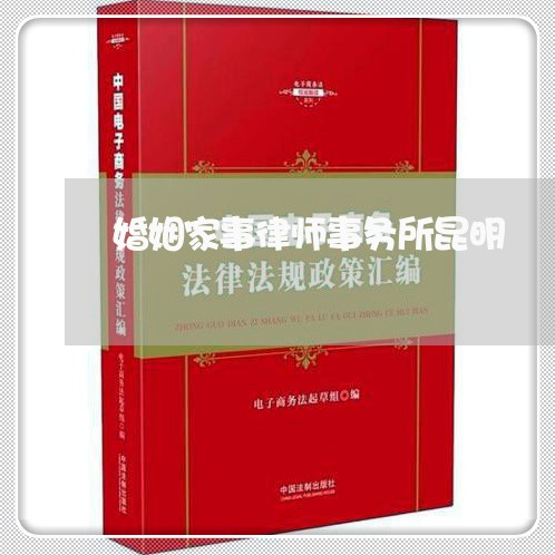 婚姻家事律师事务所昆明/2023060874703