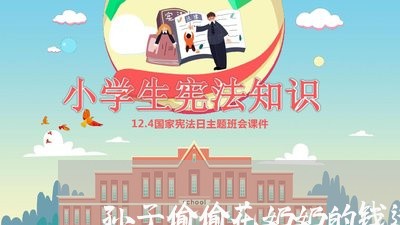孙子偷偷花奶奶的钱违法吗 孙子偷偷花奶奶的钱违法吗