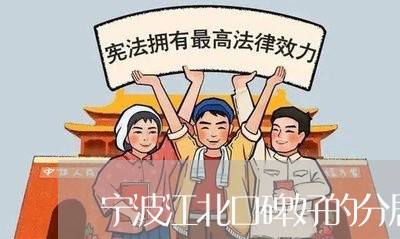 宁波江北口碑好的分居离婚律师