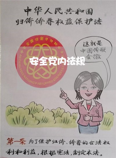 安全党内法规 安全党内法规