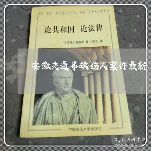 安徽交通事故伤人案件最新/2023060914159