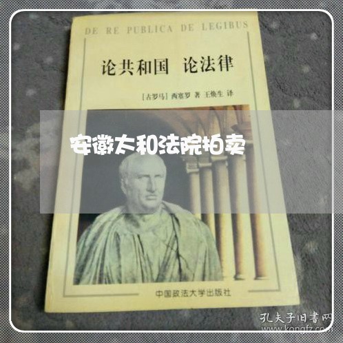 安徽太和法院拍卖 安徽太和法院拍卖