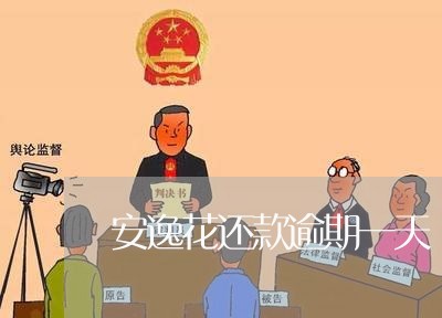 安逸花还款逾期一天