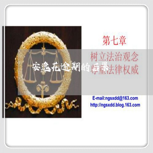 安逸花逾期的后果/2023020200735 安逸花逾期的后果/2023020200735