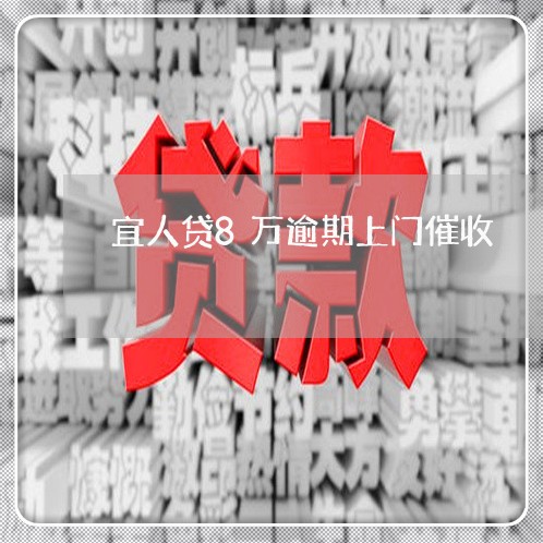 宜人贷8万逾期上门催收/2023022562163