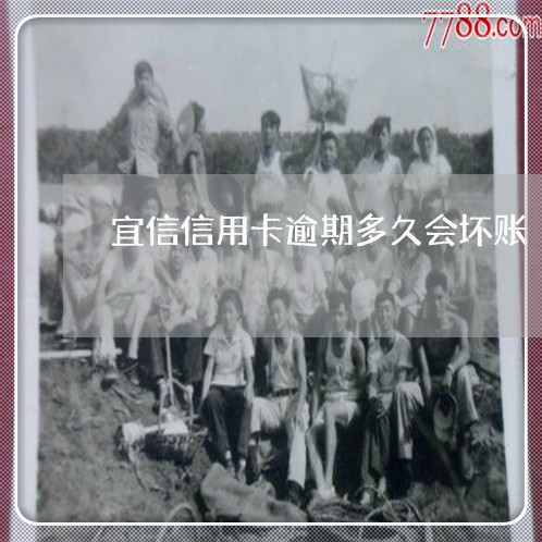 宜信信用卡逾期多久会坏账 宜信信用卡逾期多久会坏账