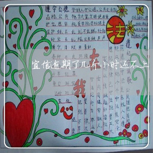 宜信逾期了几个小时还不上