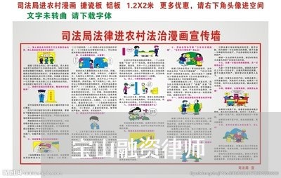 宝山融资律师 宝山融资律师