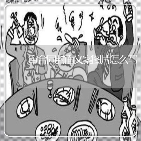 审合同封面文案图片怎么写/2023022789373