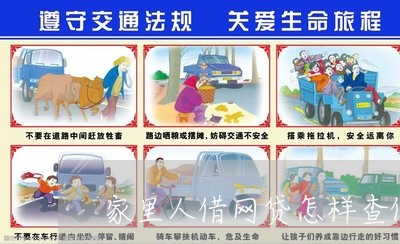 家里人借网贷怎样查他欠多少钱