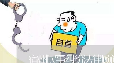 宿州民事纠纷法律顾问/2023071481505