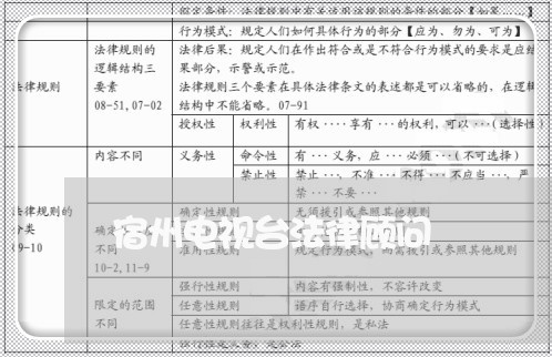 宿州电视台法律顾问/2023061760804