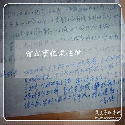 宿松宝亿业法律 宿松宝亿业法律