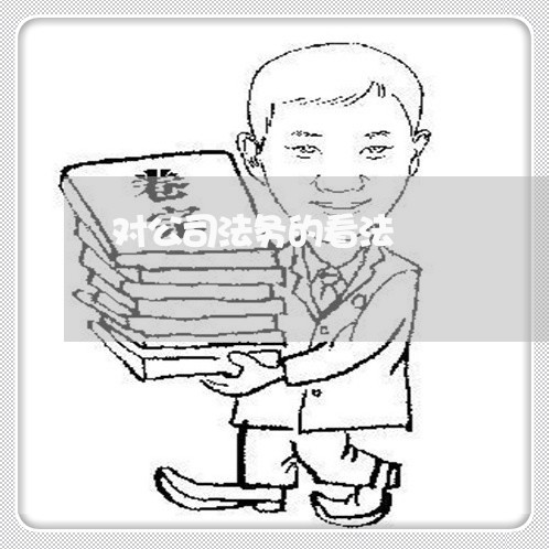 对公司法务的看法 对公司法务的看法