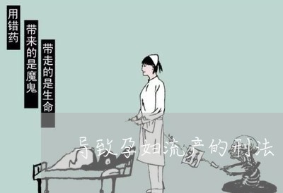 导致孕妇流产的刑法 导致孕妇流产的刑法