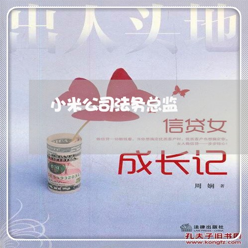 小米公司法务总监 小米公司法务总监
