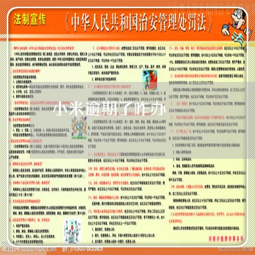 小米逾期了咋办 小米逾期了咋办