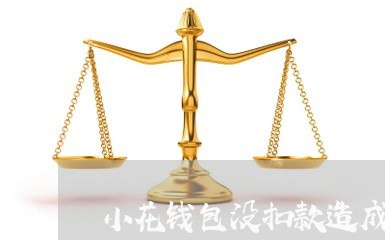 小花钱包没扣款造成逾期/2023022639162