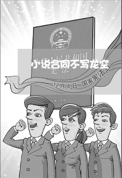 小说合同不写龙空/2023040296957 小说合同不写龙空/2023040296957