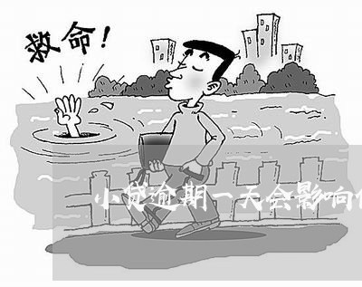 小贷逾期一天会影响信用卡吗 小贷逾期一天会影响信用卡吗