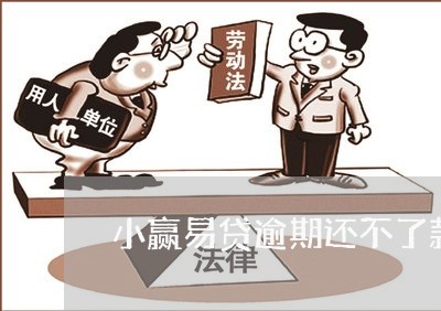 小赢易贷逾期还不了款怎么办 小赢易贷逾期还不了款怎么办
