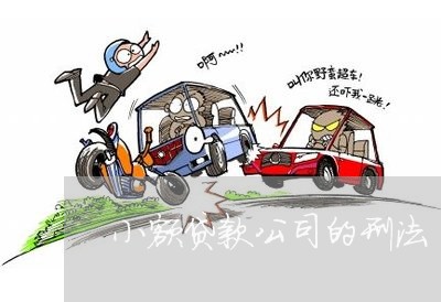 小额贷款公司的刑法 小额贷款公司的刑法