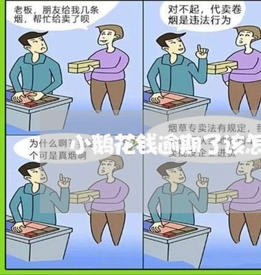 小鹅花钱逾期了该怎么做