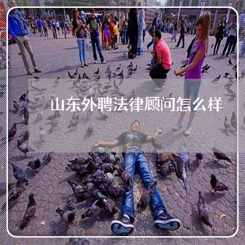 山东外聘法律顾问怎么样/2023061951594 山东外聘法律顾问怎么样/2023061951594